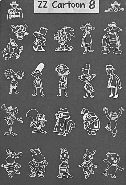 Famous Cartoon Stamping Plates