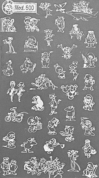 Famous Cartoon Stamping Plates