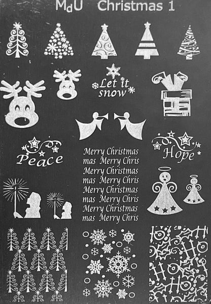 Christmas Stamping Plates