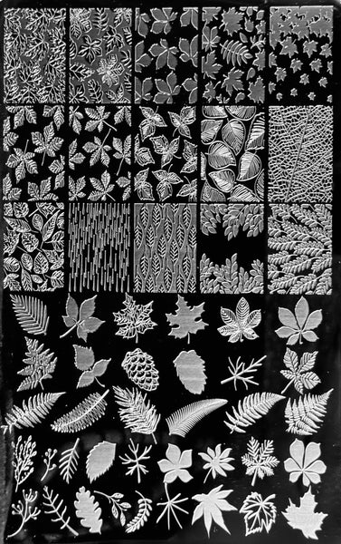 Leaves XXL Stamping Plates