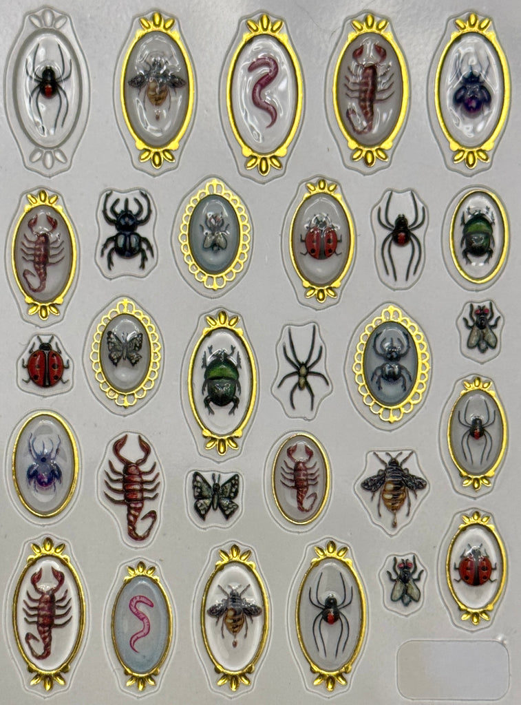 Insects Nail Decals