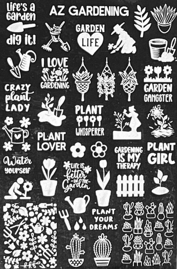 Gardening Stamping Plate