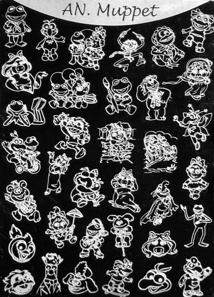 Frog and Pig & Friends Puppets Stamping Plates