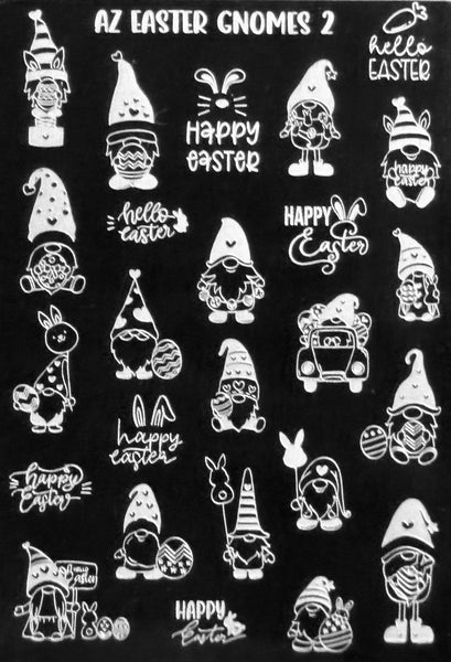 Gnomes Stamping Plates