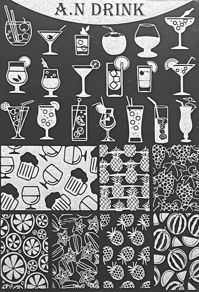 Drinks Stamping Plate