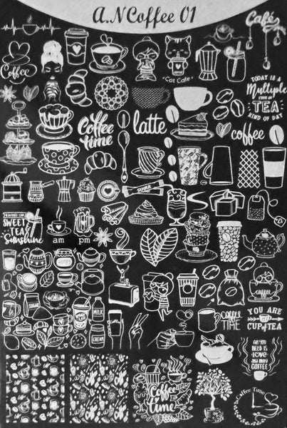 Coffee Stamping Plates