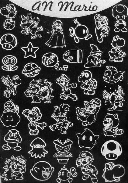 Mario and Luigi’s Games Stamping Plates