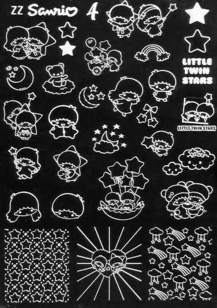 Hi Kitty and Friends Stamping Plates