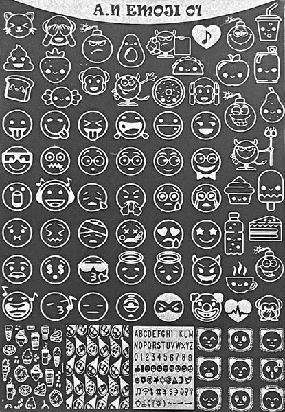 Emoji Stamping Plates