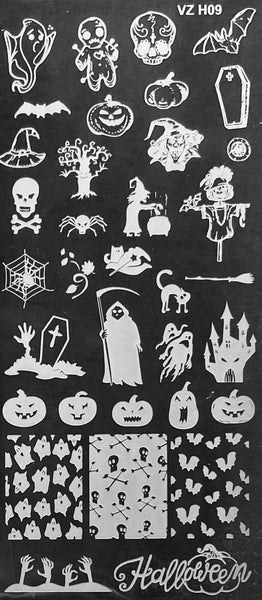 Halloween/Horror Stamping Plates