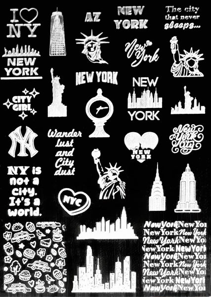 New York Stamping Plate