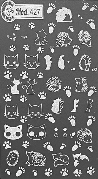 Cute Critters Stamping Plates