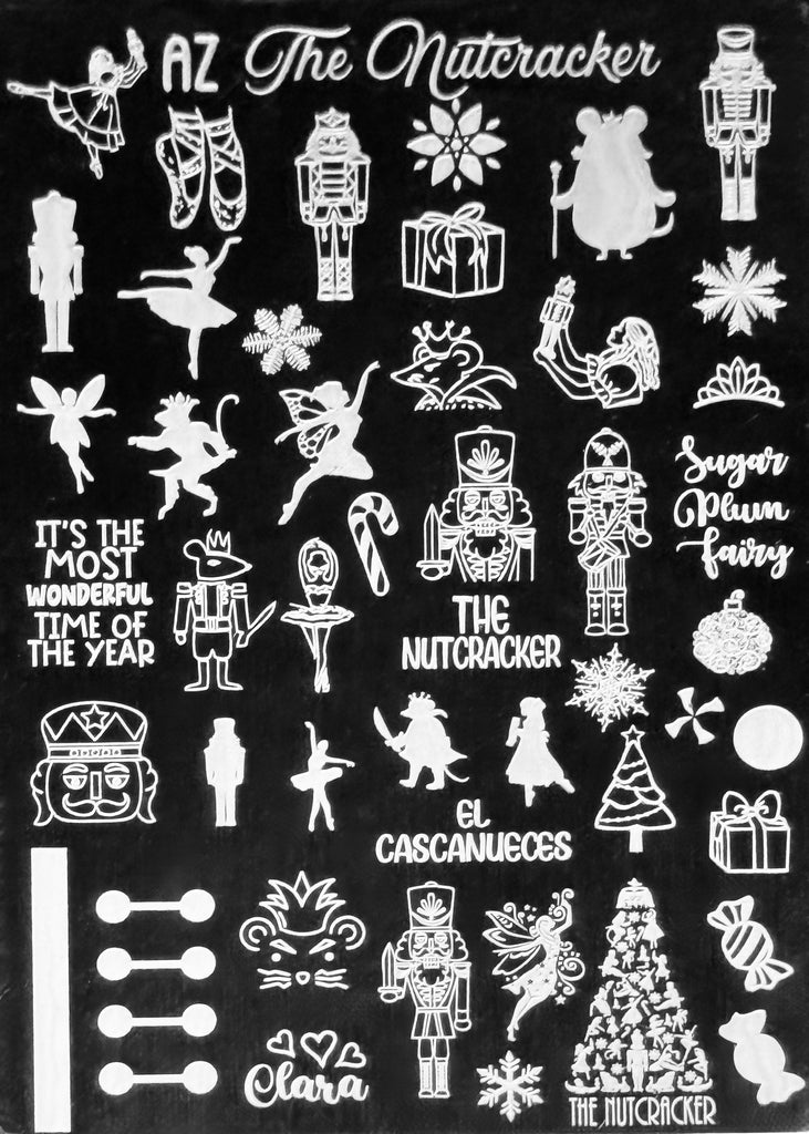 The Nutcracker Stamping Plate