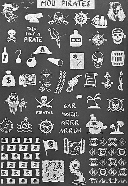 Pirates Stamping Plates