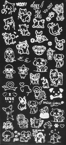 Dogs Stamping Plates
