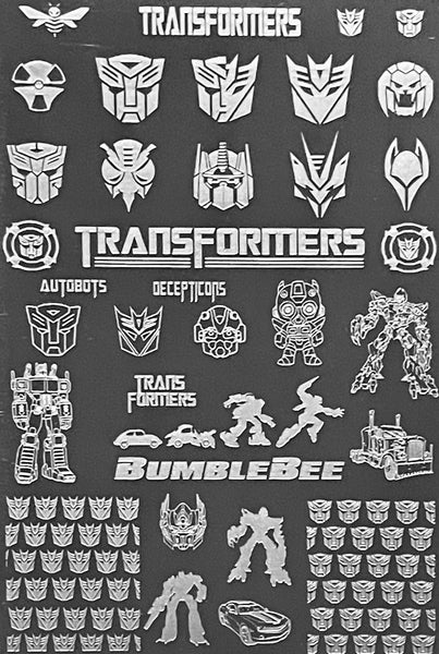 Autobots & Decepticons Stamping Plate