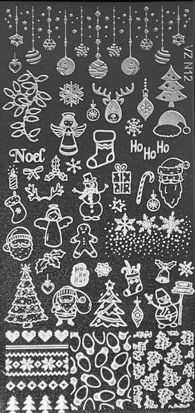 Christmas VZ Stamping Plates