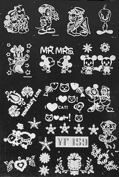 Famous Cartoon Stamping Plates