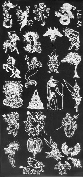 Mythical Creatures Stamping Plate