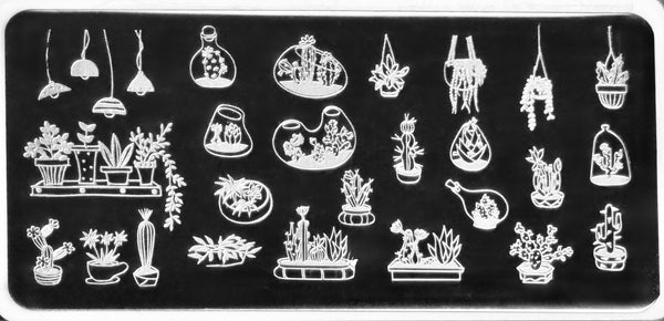 Plants Stamping Plates
