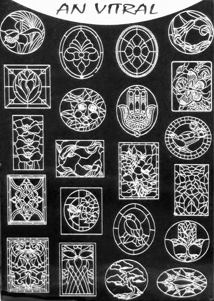 Stained Glass Stamping Plate