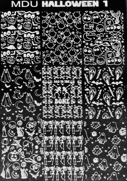 Halloween Stamping Plates