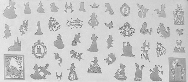 Favorite Princess Stamping Plates