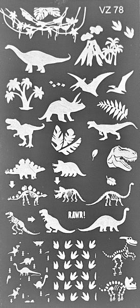 Dinosaur Stamping Plates