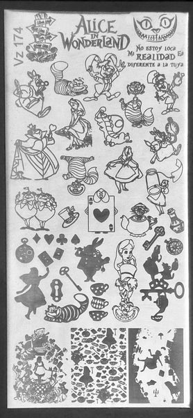 Wonderland Stamping Plate
