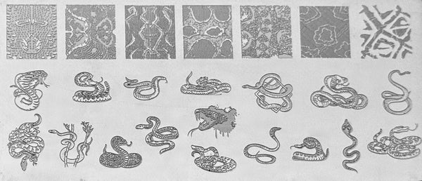 Snakes Stamping Plates