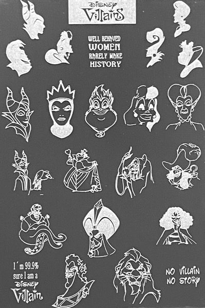 Villains Stamping Plates