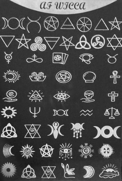 Witchy Vibes Stamping Plates