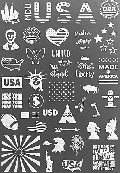 USA Stamping Plate