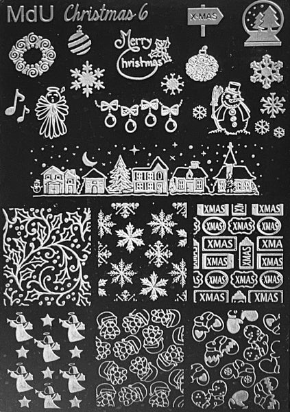 Christmas Stamping Plates