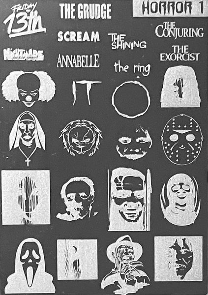 Horror Stamping Plates