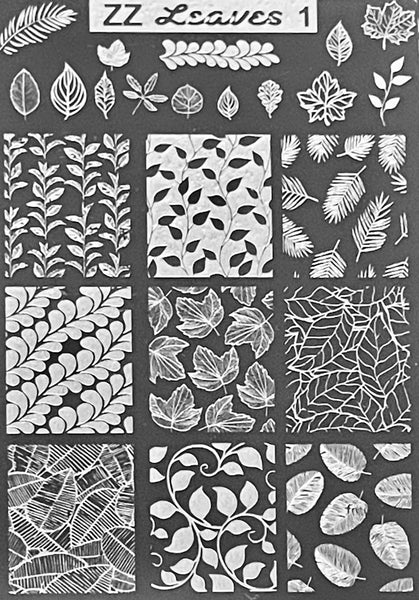 Leaves Stamping Plates