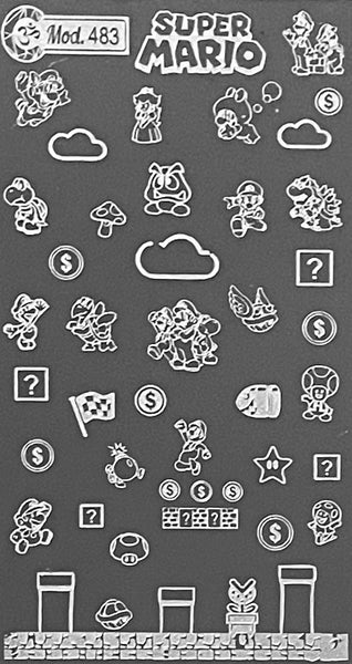 Mario and Luigi’s Games Stamping Plates