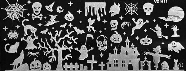 Halloween/Horror Stamping Plates