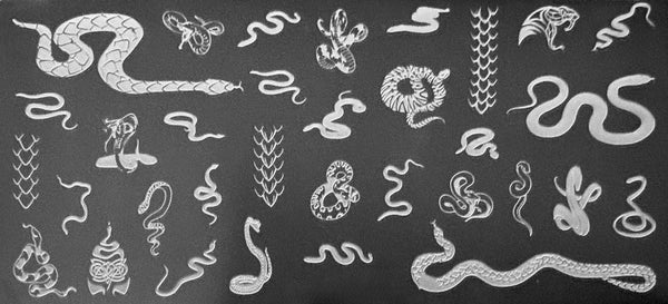 Snakes Stamping Plates