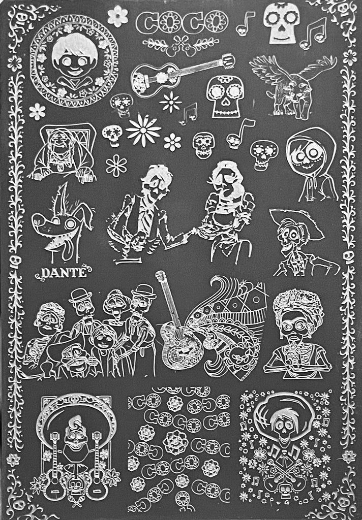 Land of the Dead Stamping Plate