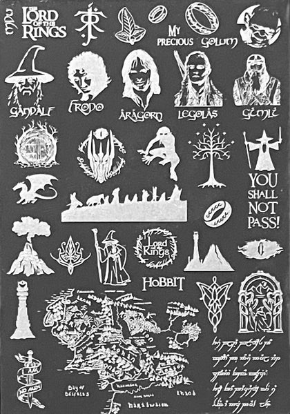 LOTR Stamping Plates