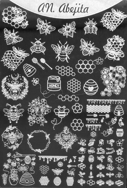 Bees Stamping Plates