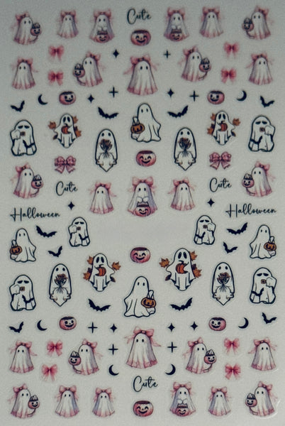 Cute Ghosts Nail Decals