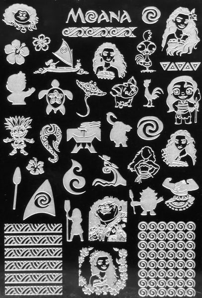 Demi-God and A Girl Stamping Plate