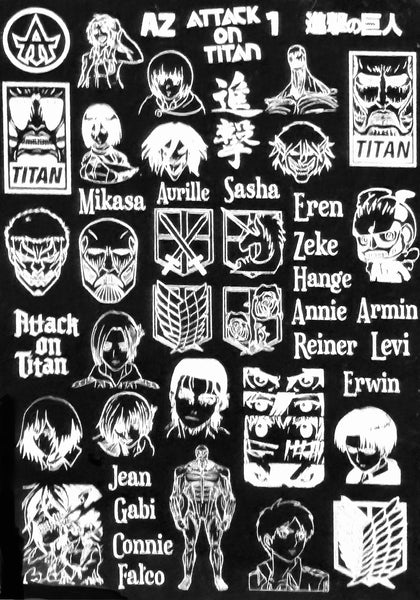 Anime Stamping Plates