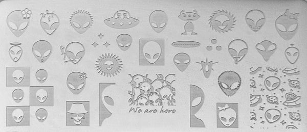 Space Stamping Plates