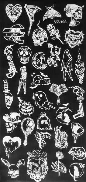 More Halloween Stamping Plates