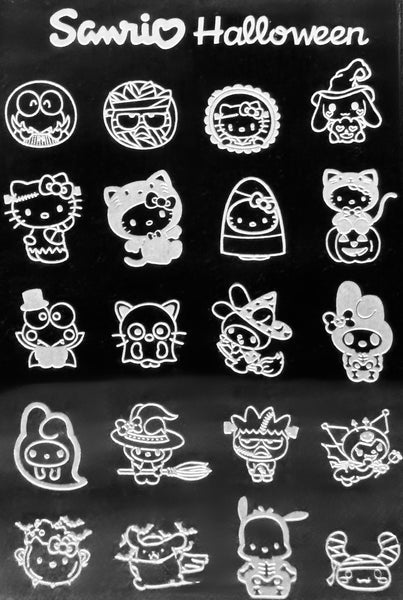 Famous Cartoon Halloween Stamping Plates