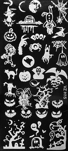 Halloween/Horror Stamping Plates