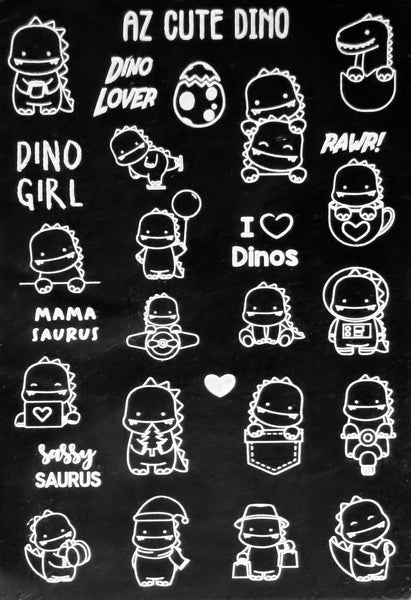 Dinosaur Stamping Plates